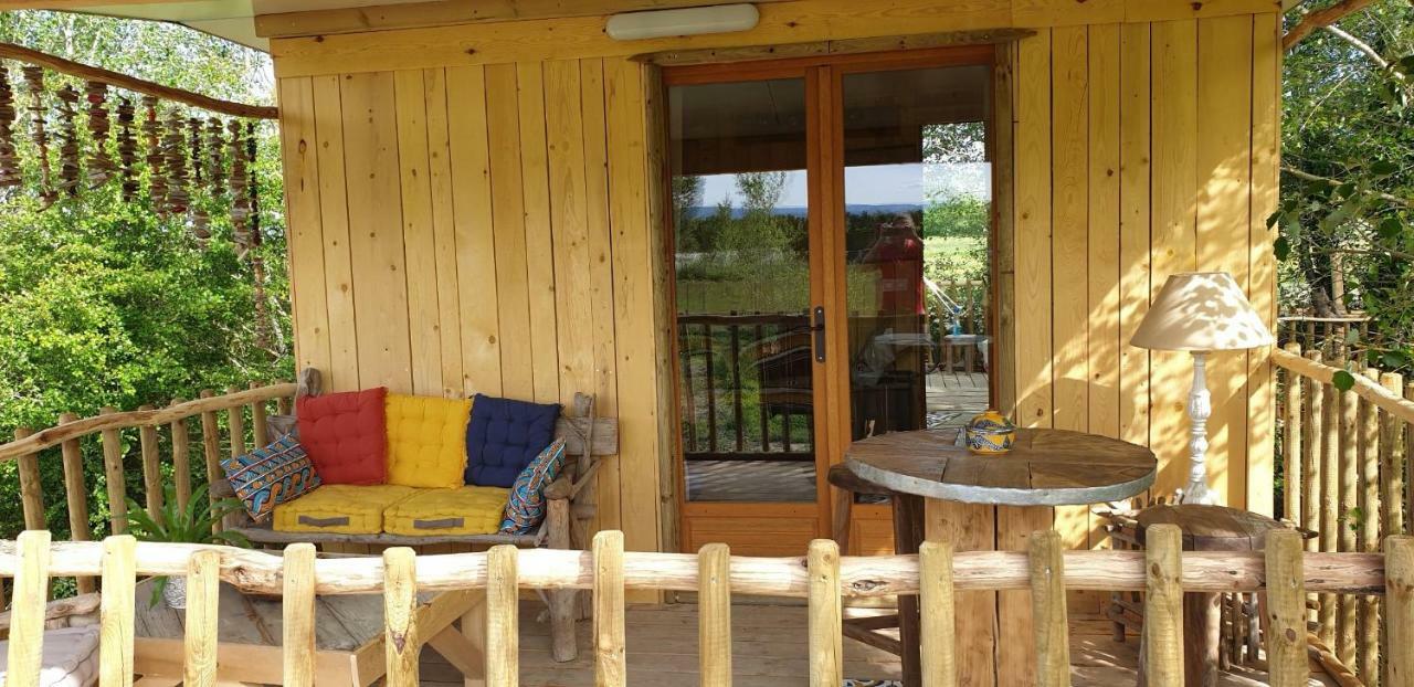 La Cabane Perchee Villelaure エクステリア 写真